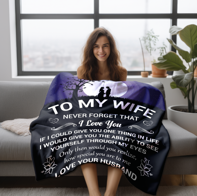 To My Wife |Fleece Blanket