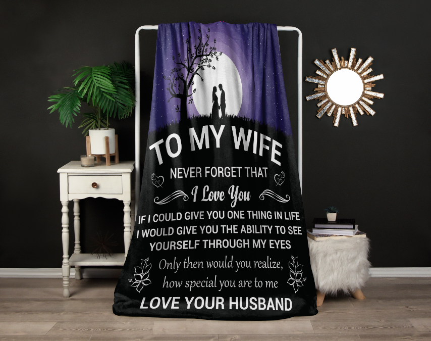 To My Wife |Fleece Blanket